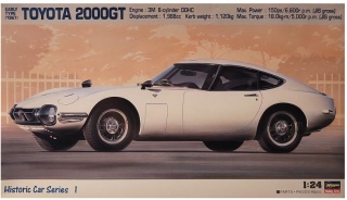 Hasegawa HC1-21201 Toyota 2000GT Early Type (1967)