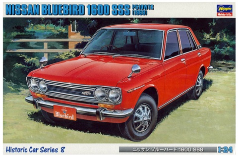 Hasegawa HC8-21208 Nissan Bluebird 1600 SSS P510WTK 1969