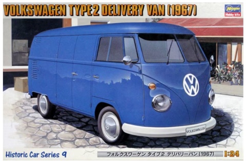 Hasegawa HC9-21209 VW Delivery Van 1967 1/24