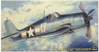 Hasegawa JT-34-09134 F6F-3 Hellcat U.S.S Essex