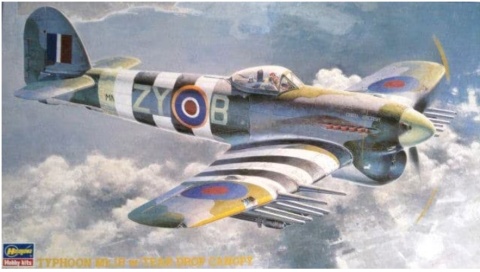 Hasegawa JT-60-09060 Typhoon Mk.IB w/Tear Drop Can Hasegawa JT-60-09060 Typhoon Mk.IB w/Tear Drop Can