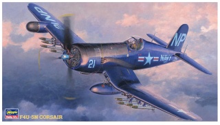 Hasegawa JT-75-09075 F4U-5N Corsair 1/48