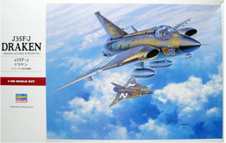Hasegawa PT41-07241 J35F/J Draken 1/48