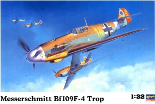 Hasegawa ST31-08881 Bf109F-4 Trop 1/32