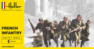 Heller 49602 French Infantry 1/72