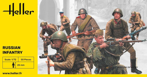 Heller 49603 Russian Infantry 1/72 Heller 49603 Russian Infantry 1/72
