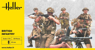 Heller 49604 Infanterie Britannique 1/72