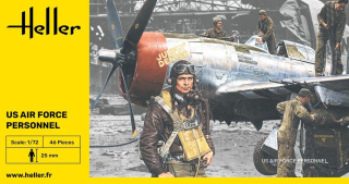 Heller 49648 Usaaf Personenel 1/72