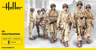 Heller 49651 US Paratroopers 1/72