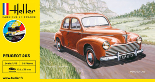 Heller 56160 Starter Set - Peugeot 203 1/43