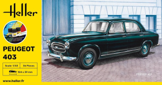 Heller 56161 Starter Set - Peugeot 403 1/43