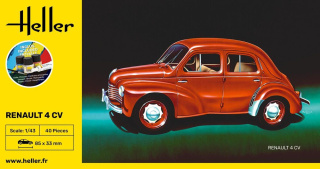 Heller 56174 Starter Set - Citroen 4 CV 1/43