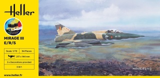 Heller 56323 Mirage III E/R/5 - Starter Set 1/72