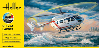 Heller 56379 Starter Set - Eurocopter UH 72A 1/72