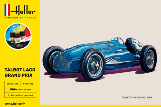 Heller 56721 Starter Set - Talbot Lago GP 1/24