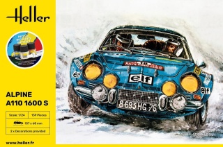 Heller 56745 Starter Set - Alpine A 110 1/24