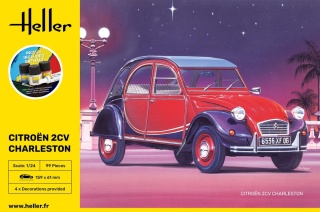 Heller 56766 Starter Set - Citroen 2 CV Charleston 1/24