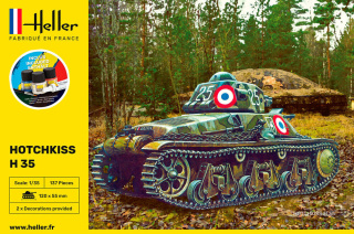 Heller 57132 Starter Kit Hotchkiss 1/35
