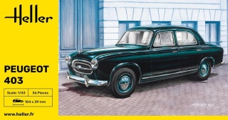 Heller 80161 Peugeot 403 1/43