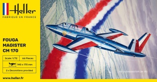 Heller 80220 Fouga Magister CM 170 1/72