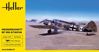 Heller 80231 Me-108Taifun 1/72