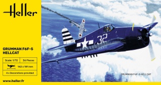 Heller 80272 F6F-6 Hellcat 1/72