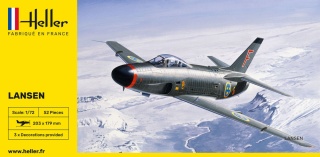 Heller 80343 SAAB 32 Lansen 1/72