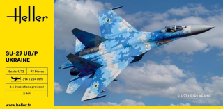 Heller 80371 Sukhoi Su27 Ub Russe 1/72