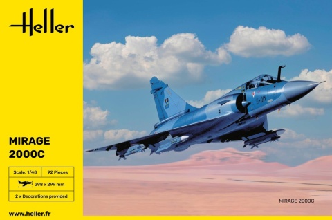 Heller 80426 Mirage 2000C 1/48 S-70