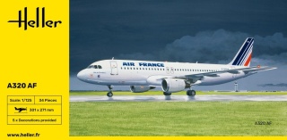 Heller 80448 Airbus A320 Air France 1/125