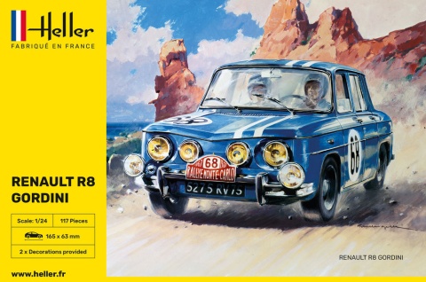 Heller 80700 Renault R8 Gordini 1/24