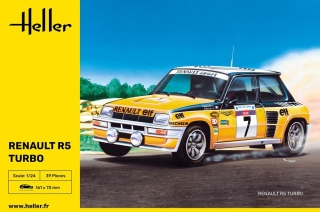 Heller 80717 Renault 5 Turbo 1/24