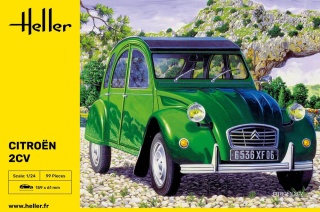 Heller 80765 Citroen 2Cv 1/24