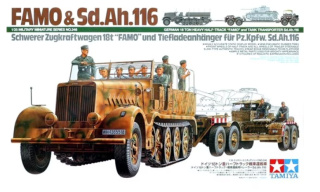 Tamiya 35246 FAMO and Tank Transporter 1/35