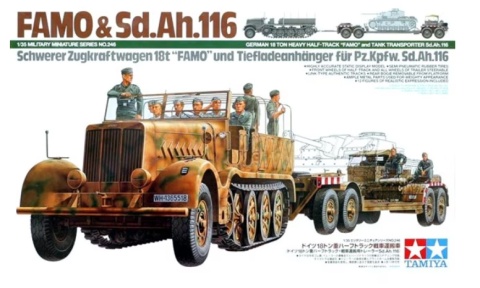Tamiya 35246 FAMO and Tank Transporter 1/35 Tamiya 35246 FAMO and Tank Transporter 1/35