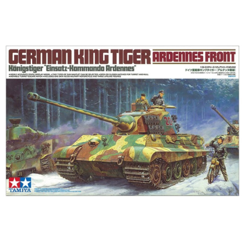 Tamiya 35252 King Tiger (Ardennes Front) 1/35 Tamiya 35252 King Tiger (Ardennes Front) 1/35