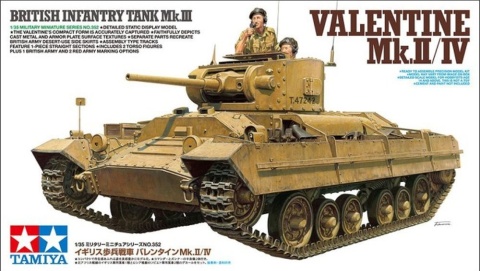 Tamiya 35352 1/35 Valentine Mk.II/IV Tamiya 35352 1/35 Valentine Mk.II/IV