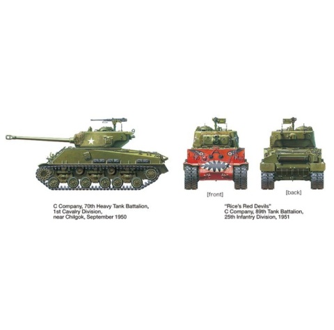Tamiya 35359 1/35 US Sherman Easy Eight Korean War