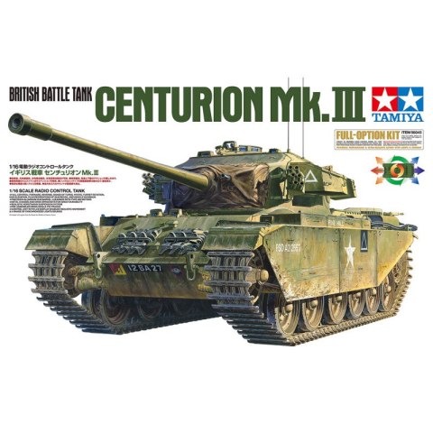 Tamiya 56045 1/16 R/C British Battle Tank Centurion Mk.III Full-Option Complete Kit