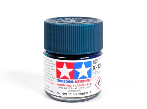 Tamiya 81513 Acrylic Mini X-13 Metallic Blue