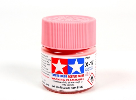 Tamiya 81517 Acrylic Mini X-17 Pink
