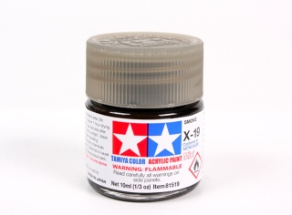Tamiya 81519 Acrylic Mini X-19 Smoke