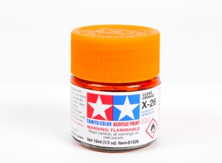 Tamiya 81526 Acrylic Mini X-26 Clear Orange