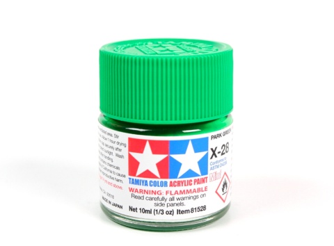 Tamiya 81528 Acrylic Mini X-28 Park Green Tamiya 81528 Acrylic Mini X-28 Park Green