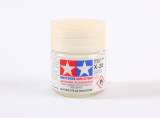 Tamiya 81535 Acrylic Mini X-35 Semi Gloss Clear