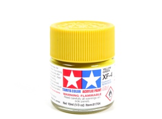 Tamiya 81704 Acrylic Mini XF-4 Yellow Green