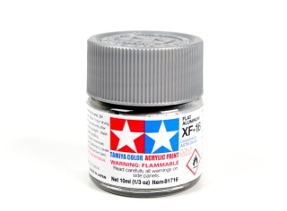 Tamiya 81716 Acrylic Mini XF-16 Flat Aluminum
