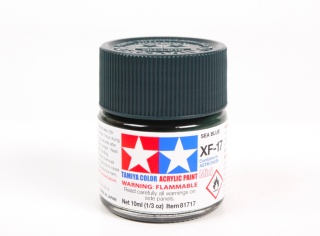 Tamiya 81717 Acrylic Mini XF-17 Sea Blue