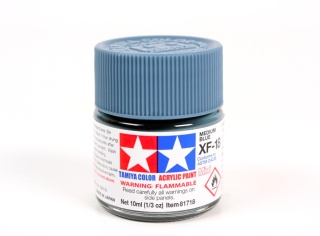 Tamiya 81718 Acrylic Mini XF-18 Medium Blue