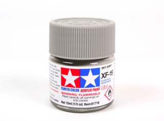 Tamiya 81719 Acrylic Mini XF-19 Sky Grey
